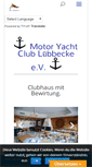 Mobile Screenshot of myc-luebbecke.de